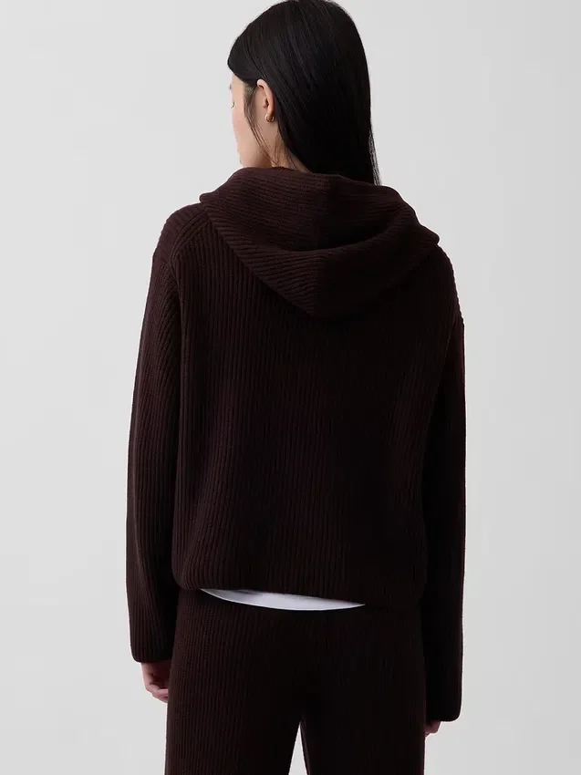 Sudadera con capucha oversize de punto Shaker de CashSoft