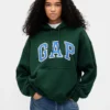 Sudadera con capucha oversize para adultos de felpa francesa extra gruesa con logo