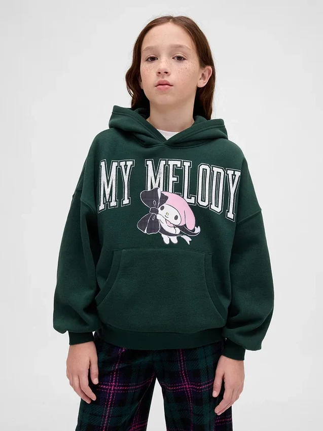 Sudadera con capucha oversize Vintagesoft de Hello Kitty para niños