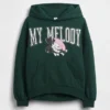 Sudadera con capucha oversize Vintagesoft de Hello Kitty para niños