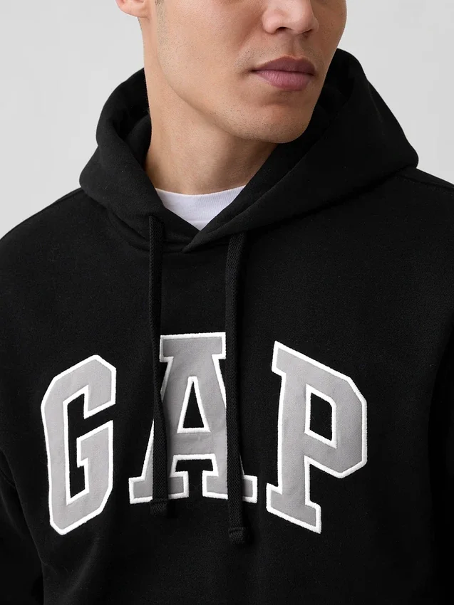 Sudadera con capucha para adultos Vintagesoft Arch Logo