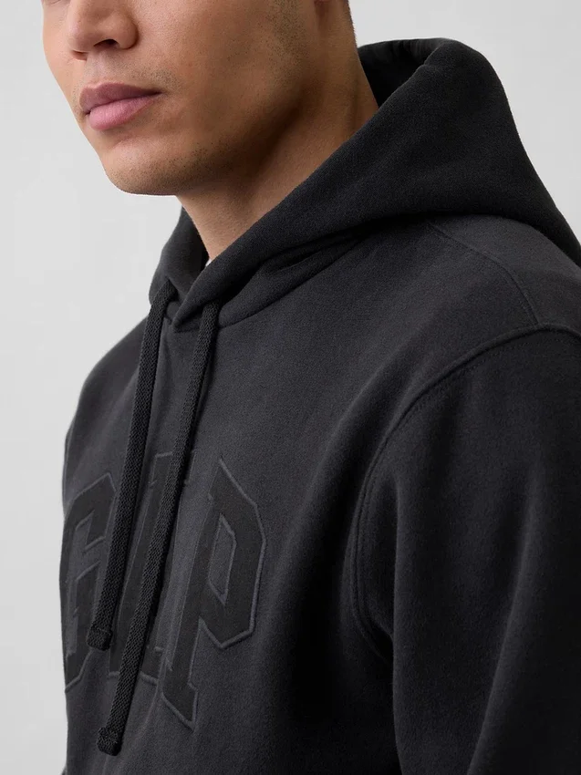 Sudadera con capucha para adultos Vintagesoft Arch Logo