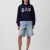 Sudadera con capucha para adultos Vintagesoft Arch Logo