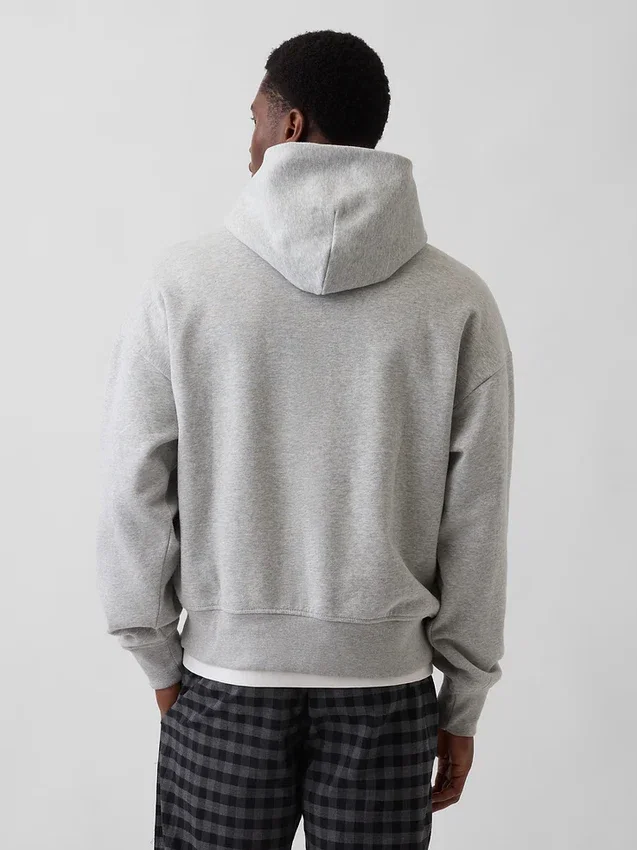 Sudadera con capucha para adultos Vintagesoft con logo Nap