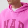 Sudadera con capucha para adultos Vintagesoft con logo Nap