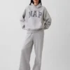 Sudadera con capucha para adultos Vintagesoft con logo Nap