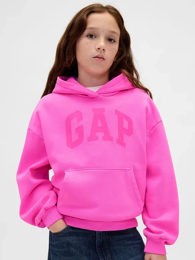 Sudadera con capucha para niños con logotipo Vintagesoft