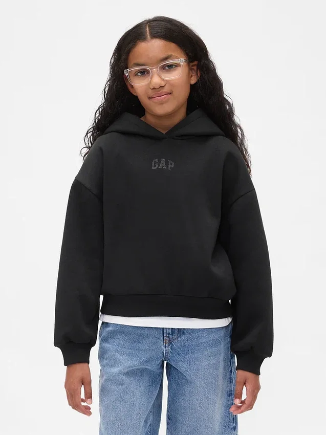 Sudadera con capucha para niños con logotipo Vintagesoft