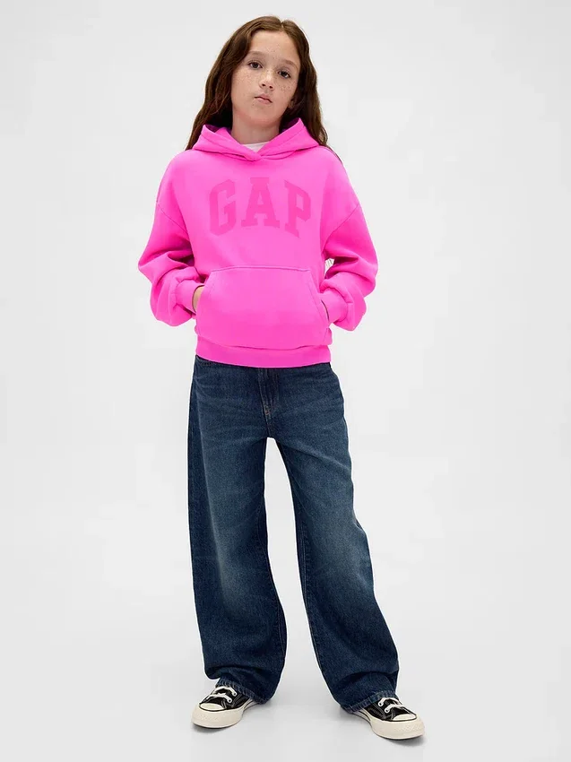 Sudadera con capucha para niños con logotipo Vintagesoft