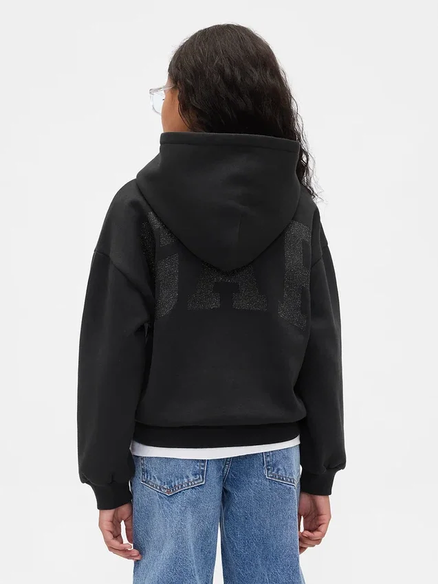 Sudadera con capucha para niños con logotipo Vintagesoft