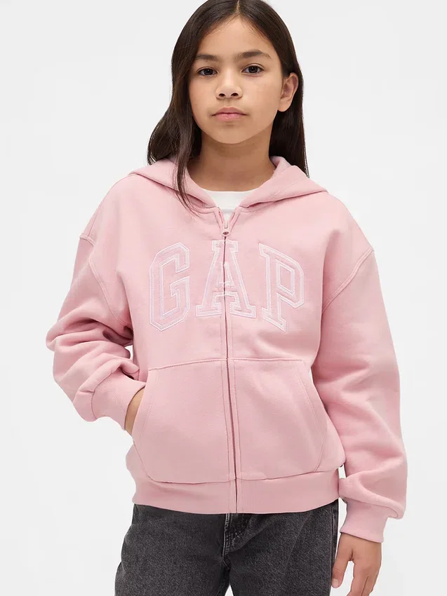 Sudadera con capucha para niños Vintagesoft con el Arch Logo de GAP