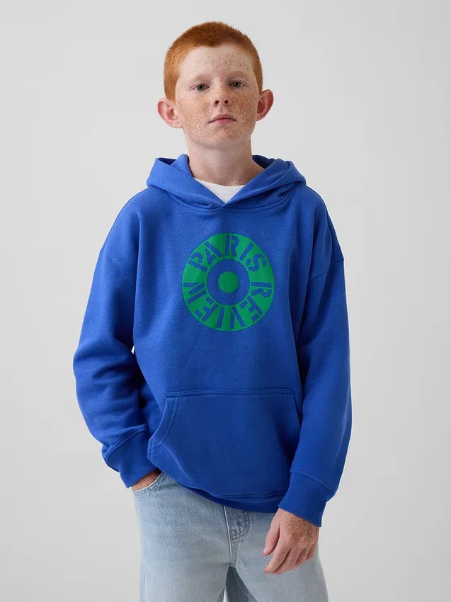 Sudadera con capucha Robert Indiana Vintagesoft para niños