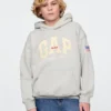 Sudadera con capucha Vintagesoft NYC Times Square para niños