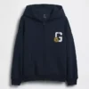 Sudadera con capucha y cremallera extragrande Vintagesoft para niños