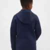 Sudadera con capucha y cremallera GapFit Tech de secado rápido para niños