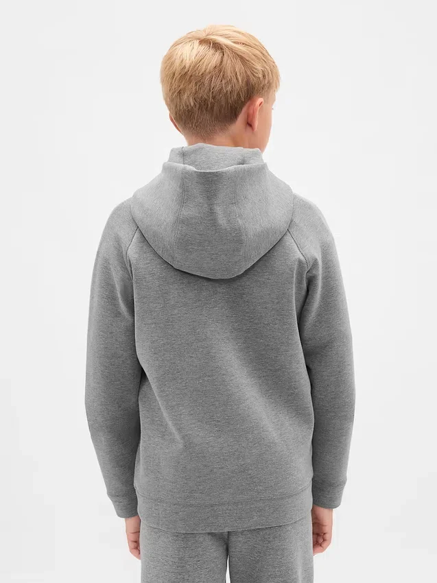 Sudadera con capucha y cremallera GapFit Tech de secado rápido para niños