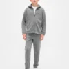 Sudadera con capucha y cremallera GapFit Tech de secado rápido para niños