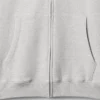 Sudadera con capucha y cremallera holgada Vintagesoft para adultos