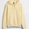Sudadera con capucha y cremallera para adultos Vintagesoft Arch Logo