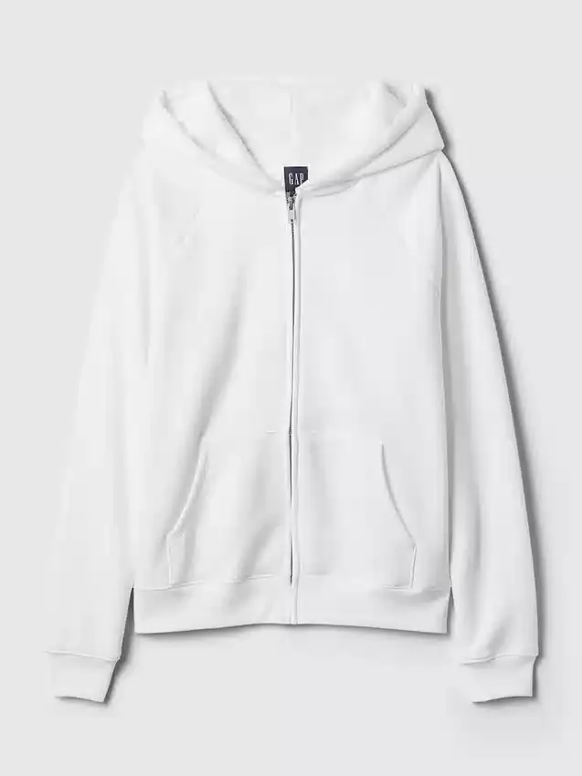 Sudadera con capucha y cremallera Vintagesoft