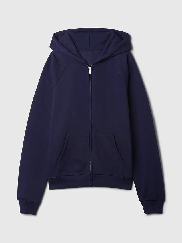 Sudadera con capucha y cremallera Vintagesoft