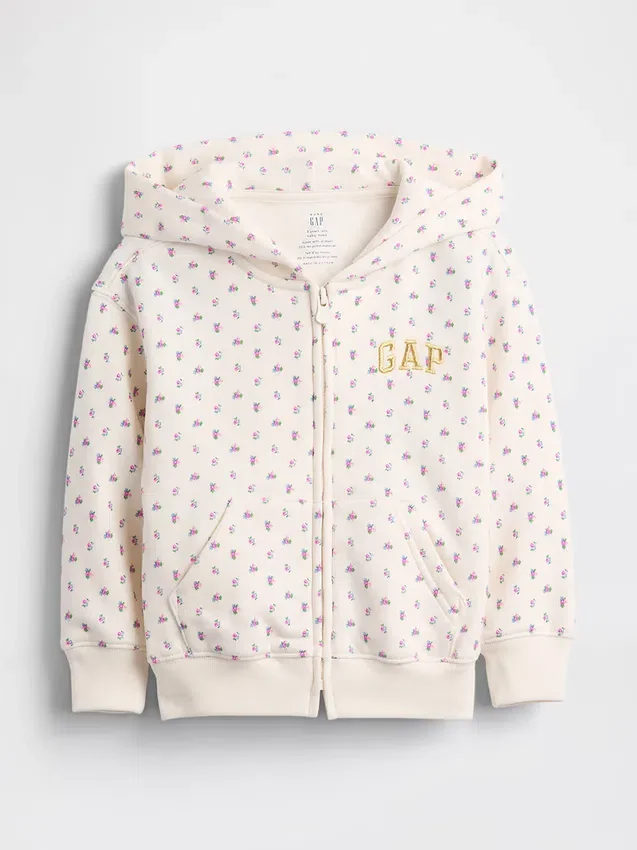 Sudadera con capucha y cremallera Vintagesoft para Bebé y Niño