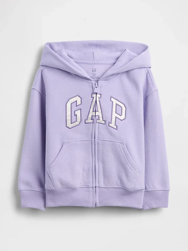 Sudadera con capucha y cremallera Vintagesoft para Bebé y Niño