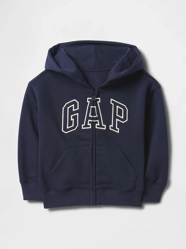 Sudadera con capucha y cremallera Vintagesoft para Bebé y Niño