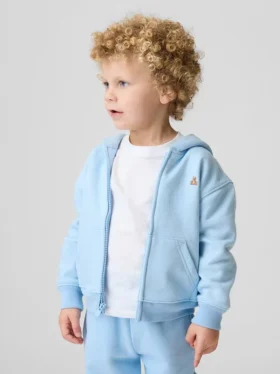 Sudadera con capucha y cremallera Vintagesoft para Bebé y Niño