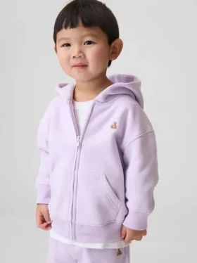 Sudadera con capucha y cremallera Vintagesoft para Bebé y Niño