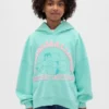 Sudadera con capucha y diseño gráfico Vintagesoft para niños