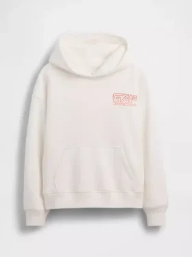 Sudadera con capucha y diseño gráfico Vintagesoft para niños, de corte holgado
