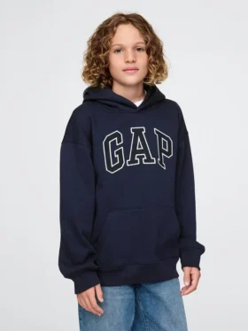 Sudadera con capucha y logotipo Vintagesoft para niños