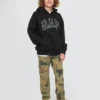 Sudadera con capucha y logotipo Vintagesoft para niños