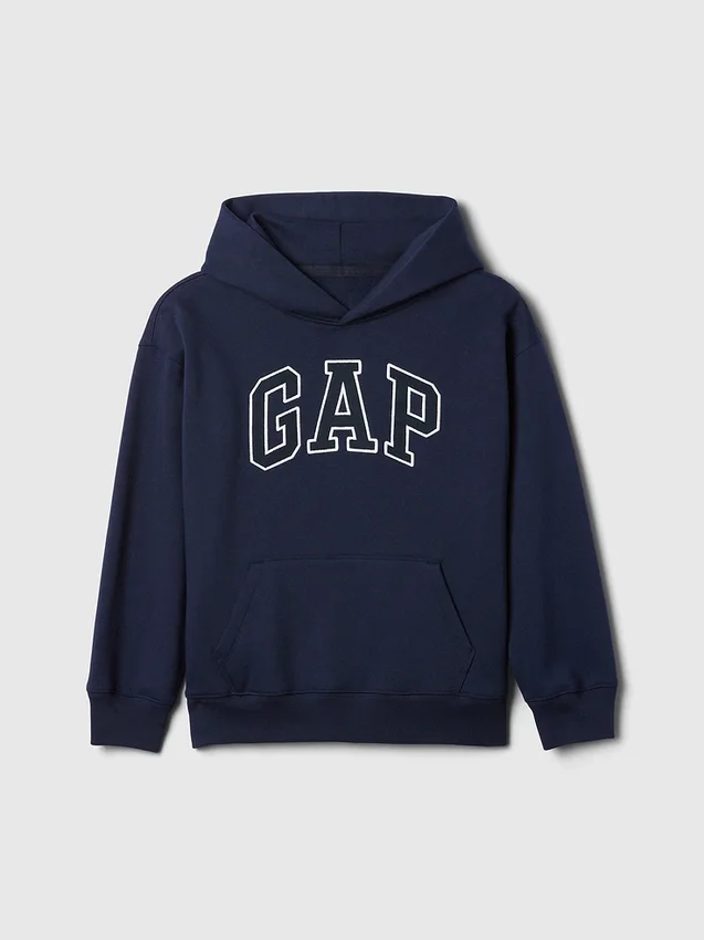 Sudadera con capucha y logotipo Vintagesoft para niños