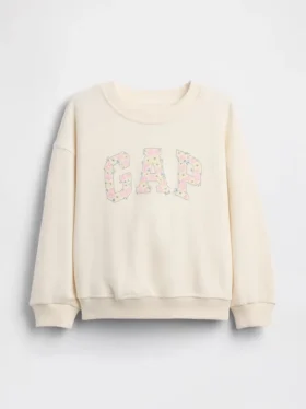 Sudadera con logo bordado de felpa Vintagesoft para Bebé y Niño