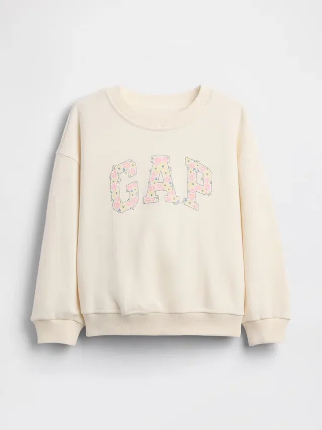 Sudadera con logo bordado de felpa Vintagesoft para Bebé y Niño