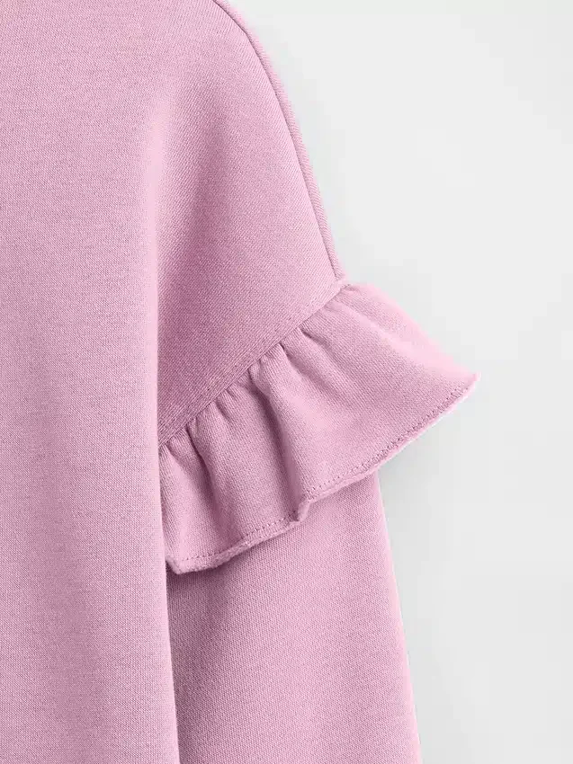 Sudadera con volantes Vintagesoft para niños
