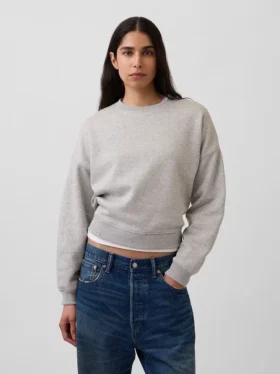 Sudadera de cuello redondo con cuña Vintagesoft