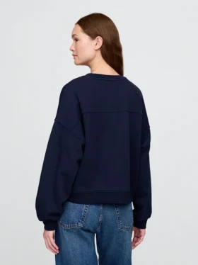 Sudadera de cuello redondo con cuña Vintagesoft