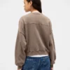 Sudadera de cuello redondo con cuña Vintagesoft