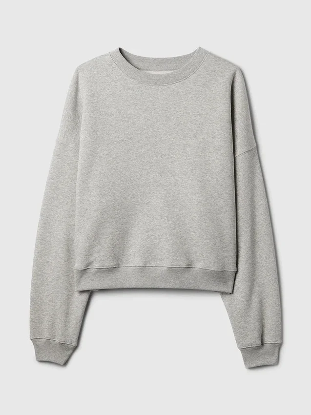 Sudadera de cuello redondo con cuña Vintagesoft