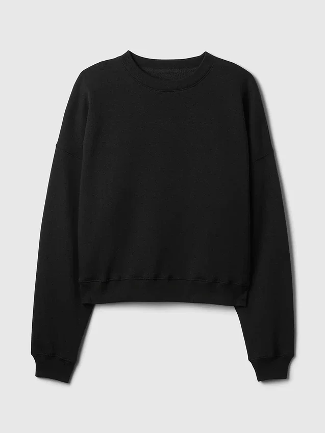 Sudadera de cuello redondo con cuña Vintagesoft