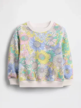 Sudadera floral de felpa Vintagesoft para Bebé y Niño