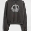 Sudadera gruesa con calaveras de GAP × Disney: «La pesadilla antes de Navidad» de Tim Burton