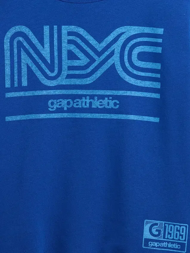 Sudadera infantil con diseño gráfico de corte holgado