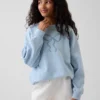 Sudadera infantil oversize de felpa Vintagesoft con estampado gráfico