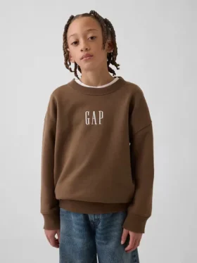 Sudadera infantil Vintagesoft con logo y corte holgado