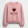 Sudadera infantil Vintagesoft con mangas dolman