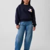 Sudadera infantil Vintagesoft con mangas dolman